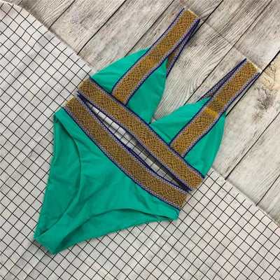 High Waisted Sports Swimsuit