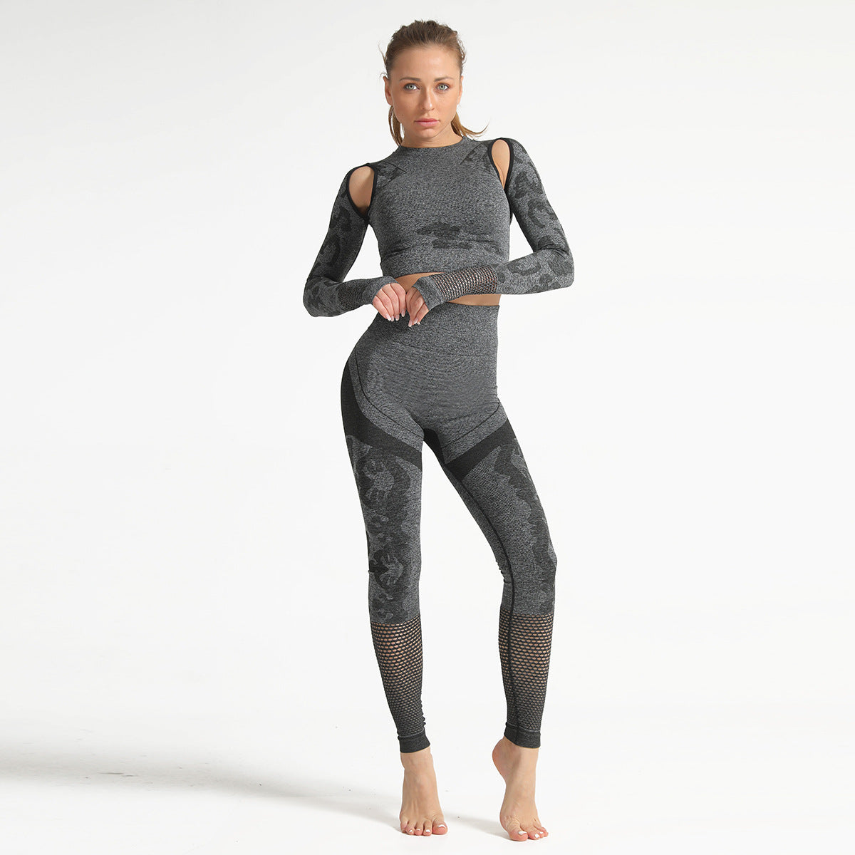 Camouflage Fitness Suit